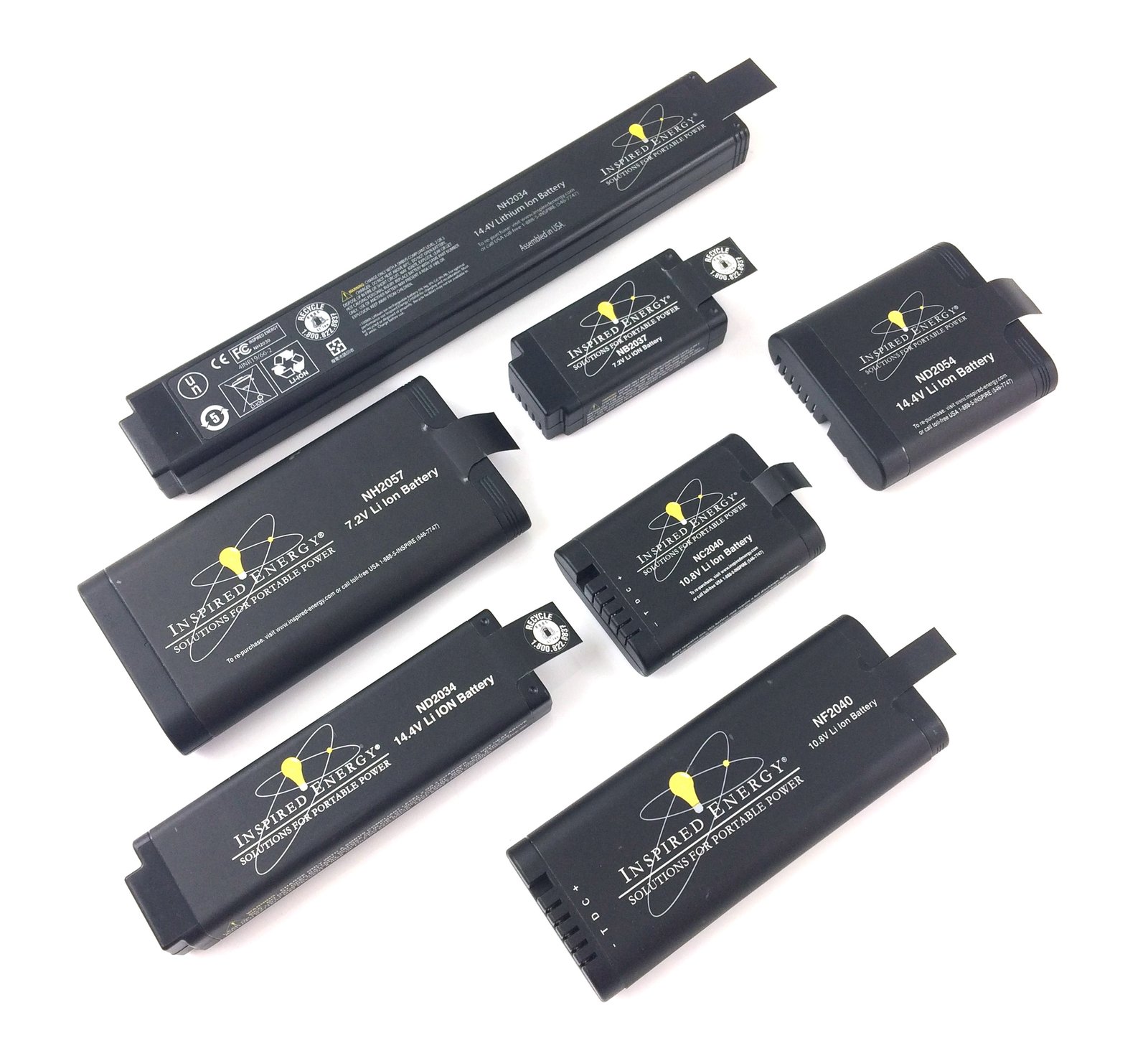 13 High Energy Standard Liion Smart Batteries provide longer runtimes