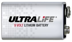 The world's first long lasting Lithium 9-Volt Battery